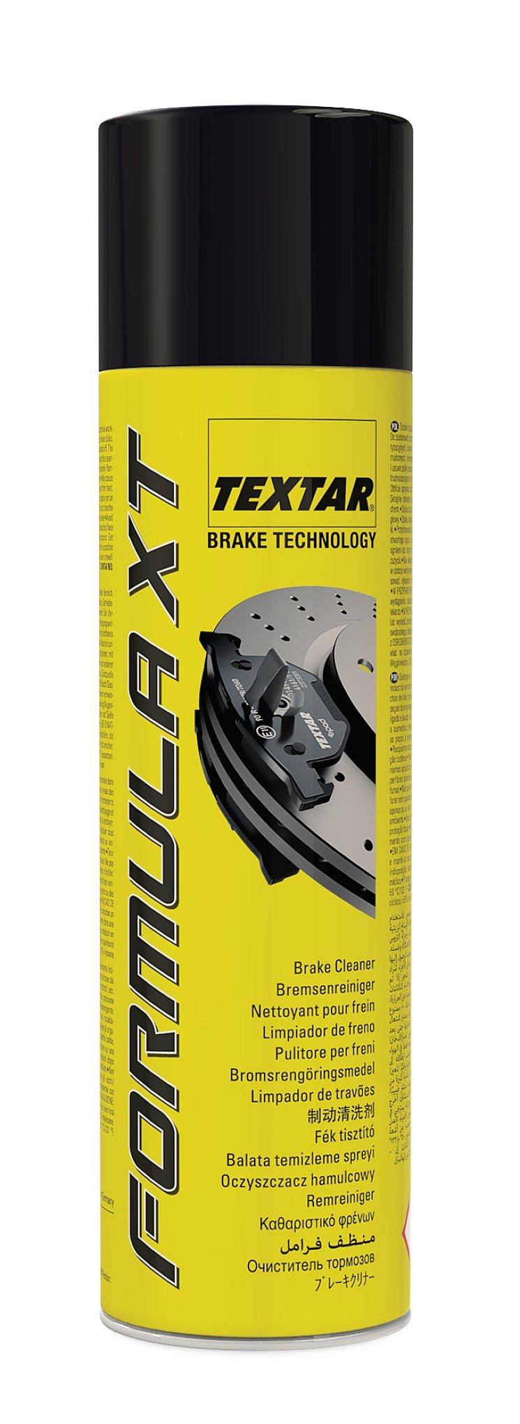 96000400 TEXTAR Средство для очистки компонентов тормозной системы/сцепления Brake Cleaner (500ml)