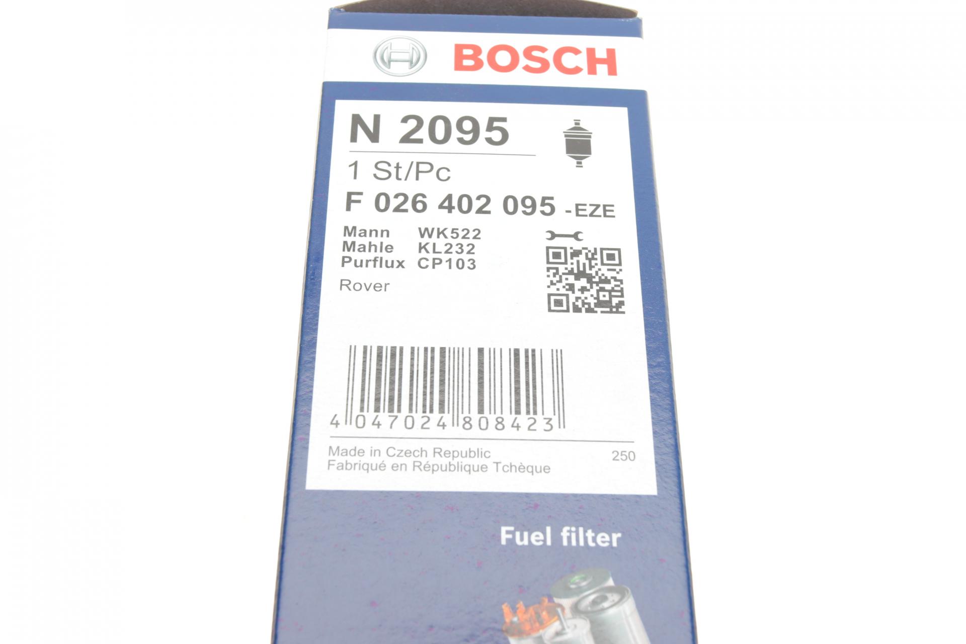 F026402095 BOSCH Топливный фильтр