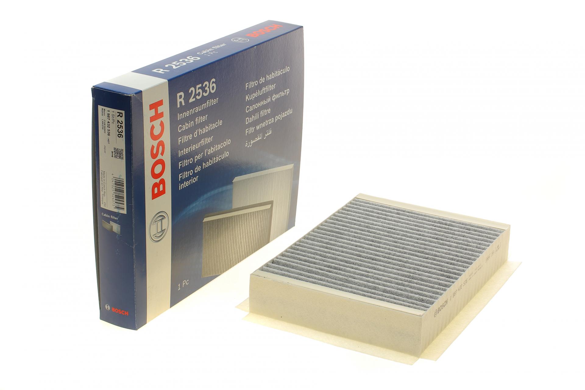 1987432536 BOSCH Фильтр салона Jaguar S-type 99-07 (угольный)