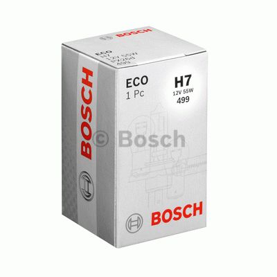 1987302804 BOSCH Автолампа H7 12V 55W PX26d ECO