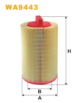 WA9443 WIX FILTERS Воздушный фильтр