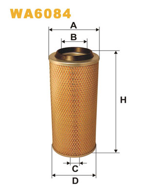 WA6084 WIX FILTERS Воздушный фильтр