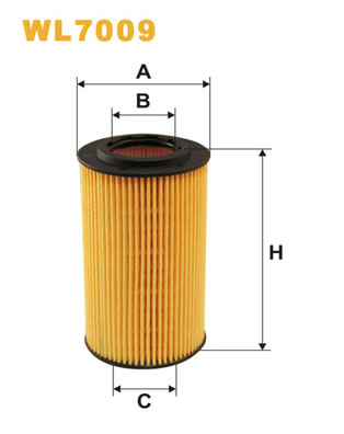 WL7009 WIX FILTERS Масляный фильтр