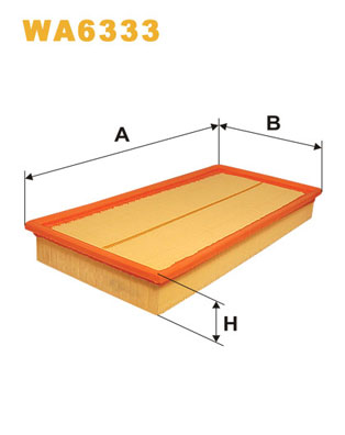 WA6333 WIX FILTERS Воздушный фильтр