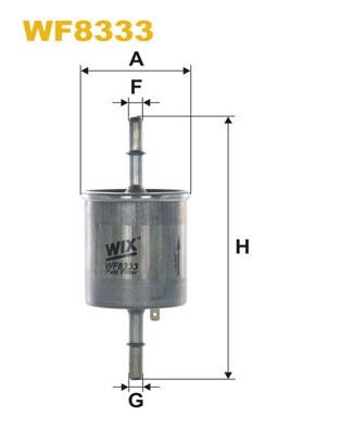 WF8333 WIX FILTERS Топливный фильтр