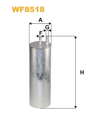 WF8518 WIX FILTERS Топливный фильтр