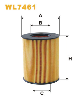 WL7461 WIX FILTERS Масляный фильтр