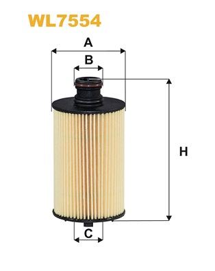 WL7554 WIX FILTERS Масляный фильтр