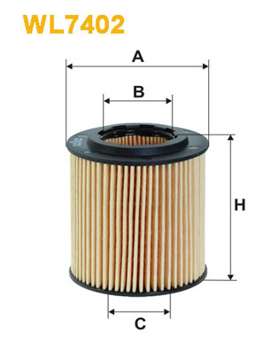 WL7402 WIX FILTERS Масляный фильтр