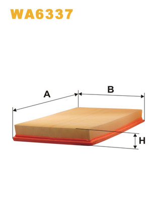WA6337 WIX FILTERS Воздушный фильтр