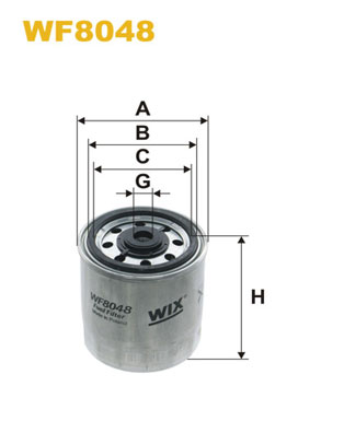 WF8048 WIX FILTERS Топливный фильтр