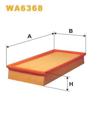 WA6368 WIX FILTERS Воздушный фильтр