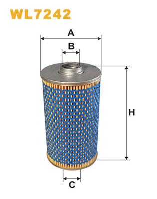 WL7242 WIX FILTERS Фильтр масла, спорт