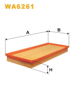 WA6261 WIX FILTERS Воздушный фильтр