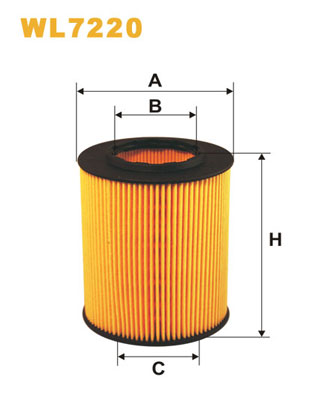 WL7220 WIX FILTERS Масляный фильтр