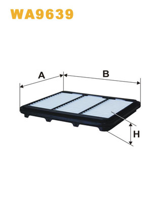 WA9639 WIX FILTERS Воздушный фильтр