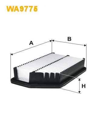 WA9775 WIX FILTERS Воздушный фильтр