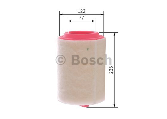 F026400367 BOSCH Фильтр воздушный Mini Cooper 2 1.6/2.0D 10-
