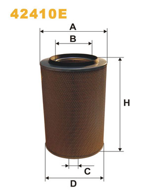 42410E WIX FILTERS Воздушный фильтр