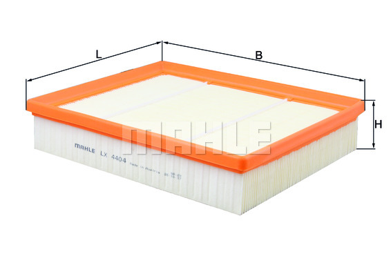 LX4404 KNECHT Воздушный фильтр