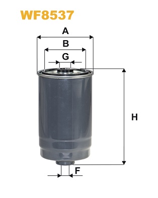 WF8537 WIX FILTERS Топливный фильтр