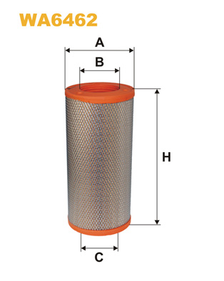 WA6462 WIX FILTERS Воздушный фильтр