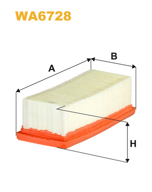 WA6728 WIX FILTERS Воздушный фильтр