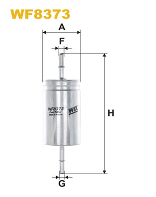 WF8373 WIX FILTERS Топливный фильтр