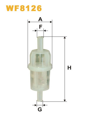 WF8126 WIX FILTERS Топливный фильтр