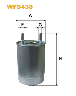 WF8438 WIX FILTERS Топливный фильтр