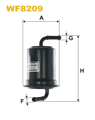 WF8209 WIX FILTERS Топливный фильтр