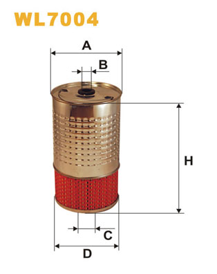 WL7004 WIX FILTERS Масляный фильтр