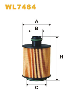 WL7464 WIX FILTERS Масляный фильтр