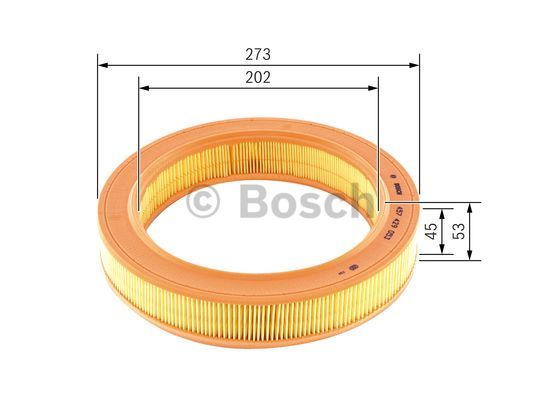 1457429053 BOSCH Воздушный фильтр