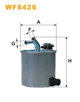 WF8426 WIX FILTERS Топливный фильтр