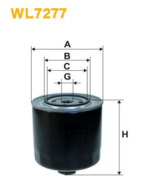 WL7277 WIX FILTERS Масляный фильтр