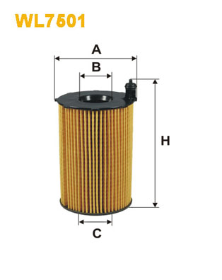 WL7501 WIX FILTERS Масляный фильтр