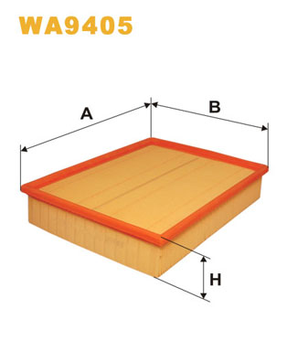 WA9405 WIX FILTERS Воздушный фильтр