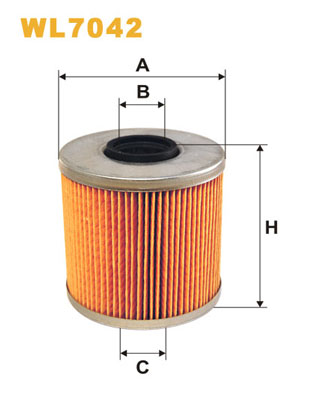 WL7042 WIX FILTERS Масляный фильтр