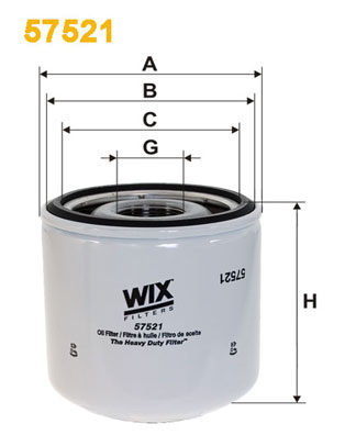 57521 WIX FILTERS Масляный фильтр