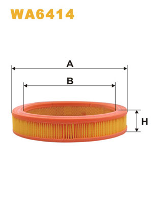 WA6414 WIX FILTERS Воздушный фильтр