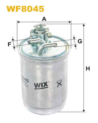 WF8045 WIX FILTERS Топливный фильтр