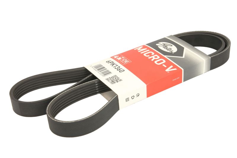 6PK1360 GATES V-Ribbed Belts