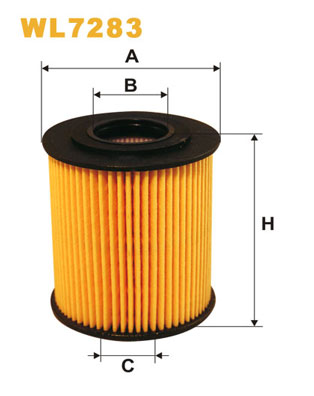 WL7283 WIX FILTERS Масляный фильтр