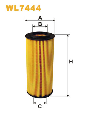 WL7444 WIX FILTERS Масляный фильтр