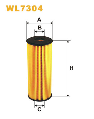 WL7304 WIX FILTERS Масляный фильтр