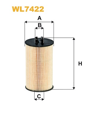 WL7422 WIX FILTERS Масляный фильтр