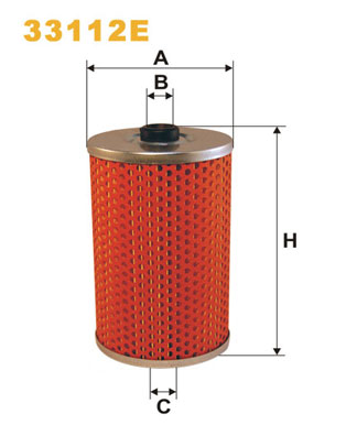 33112E WIX FILTERS Топливный фильтр