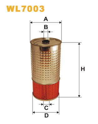 WL7003 WIX FILTERS Масляный фильтр