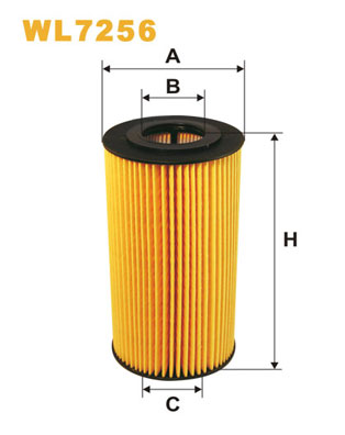 WL7256 WIX FILTERS Масляный фильтр